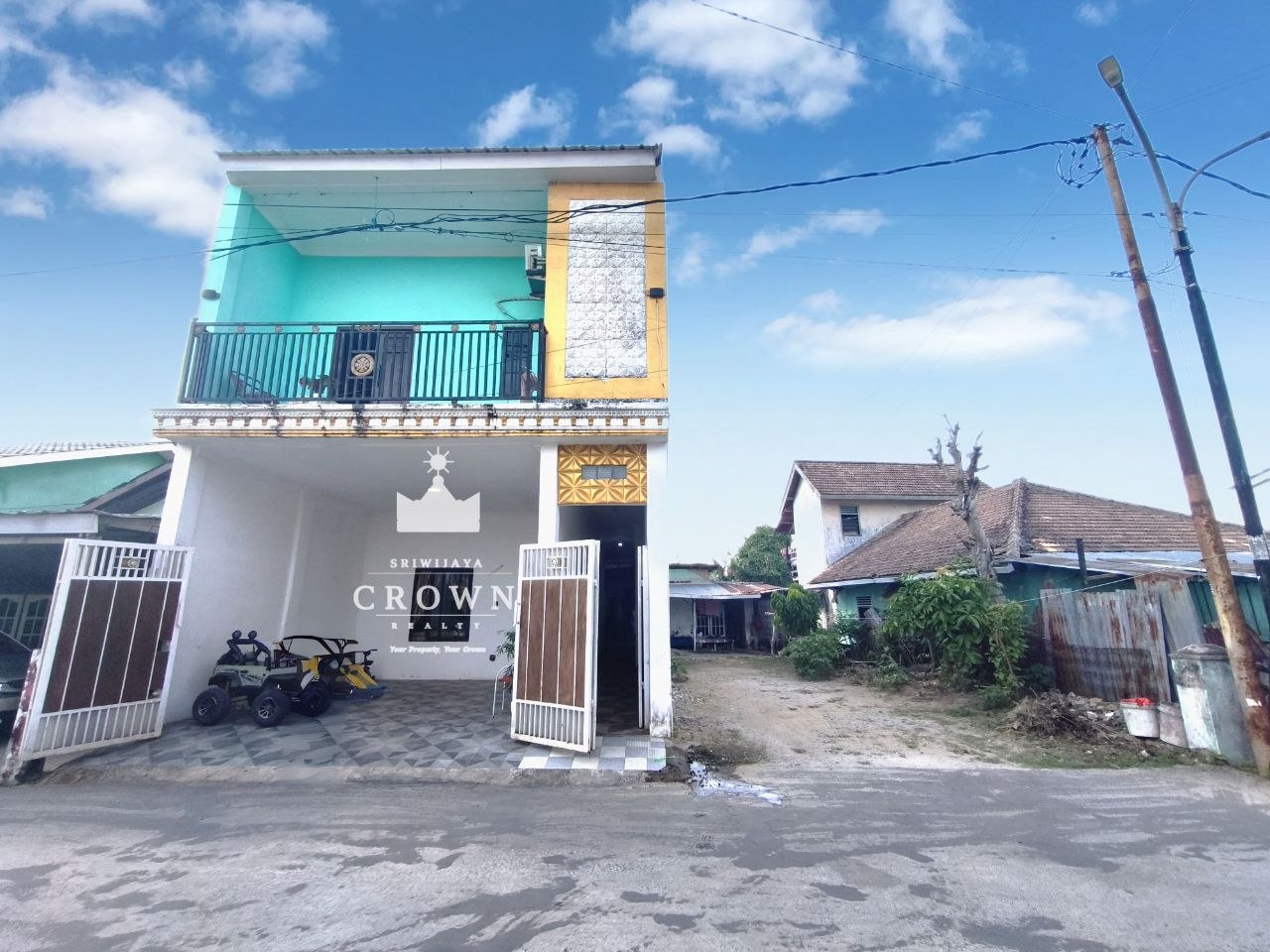 Dijual rumah dan kosan di Jalan Sentosa, Plaju, Seberang Ulu II, Kota Palembang